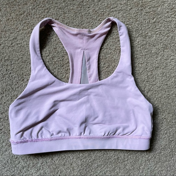Pink Lululemon Sports Bra - Picture 1 of 6
